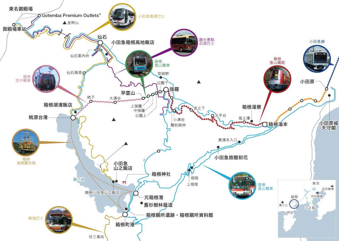 神奈川箱根兩日遊行程、景點、美食、交通、票券